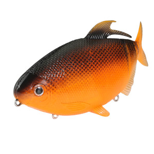 Vivo negro natural suave señuelo de silicona de Asturias 24cm gran pescado graso FORMA DE de cebo - Product Image 1