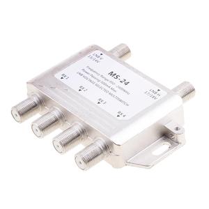 2x4 Satellite analogico Multiswitch uscita singola alluminio 2 in 4 fuori tensione LNB selezionato 2x4 vie Multiswitch - Product Image 3