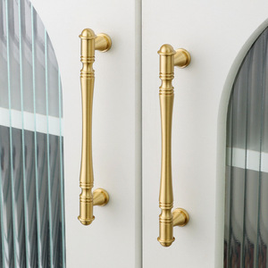Furniture <strong>Handles</strong> Wholesale French-style <strong>Handles</strong>, <strong>Light</strong> Luxury American-style Cabinet Door and Drawer <strong>Pulls</strong>, Cream-colored - Product Image 4