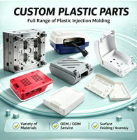 Pièces en plastique pour boîtiers électroniques, résistantes à la corrosion, ABS PC PP UL94 V0 ignifuges, service de moulage par injection