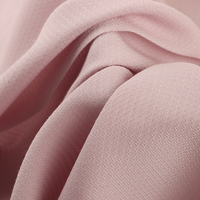 Tissu tissé mélangé par polyester léger respirant de la rayonne 132gsm tissu rayé doux pour la peau de robe de chemise