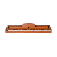 Full Size Piano 88 Keys Wooden Weighted Keys Piano White Color Hammer Action Digital Piano Keyboard Instruments with MIDI