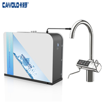 Machine à eau Kangen avec revêtement en platine à 11 plaques, technologie japonaise, ioniseur d'eau alcaline sous l'évier