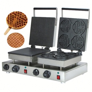 Máquina para hacer gofres redondos de queso, gofres coreanos tipo moneda, a gas o eléctrica - Product Image 2