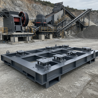 Base de support personnalisée pour concasseur à mâchoires OEM |   Fabrication en acier soudé robuste pour le concassage dans les mines et les carrières