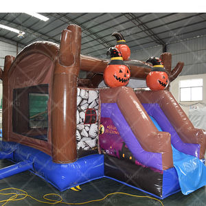 Gonflables bon marché pour les fêtes, videur de citrouille, <span class=keywords><strong>maison</strong></span> de rebond pour les enfants, les tout-petits, marche sur la lune, pour Halloween - Product Image 6