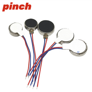 Pinch Dc Flat Motor 0820 0827 0834 1027 1030 1034 Miniature <b>Brushed</b> Vibration Motor For Mobile Phone - Product Image 1