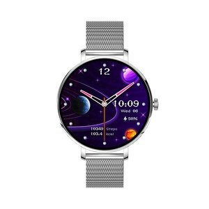 สมาร์ทวอทช์แฟชั่น NX21 สำหรับผู้หญิง หน้าจอ 1.32 นิ้ว HD AMOLED ตรวจวัดอัตราการเต้นของหัวใจและติดตามการนอนหลับ - Product Image 3
