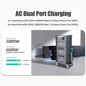 Stations d'alimentation portables Sorein 7 kWh, station d'alimentation de camping avec panneau solaire, générateur portable, entrepôt européen, batterie 7,1 kWh - Product Image 4