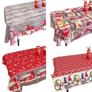 2025 <span class=keywords><strong>nappe</strong></span> de noël Polyester Rectangle Table à manger couverture maison Navidad décorations de noël - Product Image 2