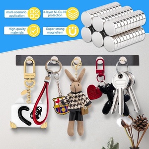 Imanes de Disco Redondos de <span class=keywords><strong>Neodimio</strong></span> con Revestimiento de Níquel para Pizarra Blanca, de Buena Calidad y Tamaño Personalizado - Product Image 3