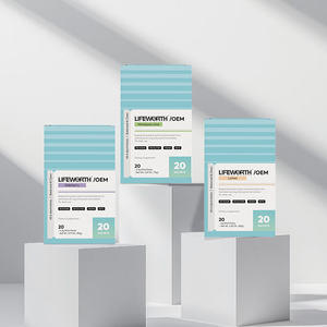 LIFEWORTH Mélange d'électrolytes de réhydratation Sachets de poudre de récupération Vitamine C, supplément de vitamine B Boisson en sachet <span class=keywords><strong>Potassium</strong></span> Minéraux quotidiens - Product Image 1