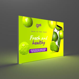 快速安装折叠贸易展背光展台展示模块化展台<span class=keywords><strong>SEG</strong></span>发光二极管广告灯箱后墙 - Product Image 4