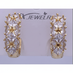 Di alta qualità in oro placcato stile Vintage polsini unico moda alla moda gioielli per le donne regolabile orecchini a cerchio per la festa - Product Image 1