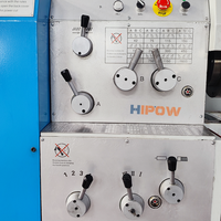 Nouveau tour à métaux horizontal conventionnel HIPOW C6240C, usage moyen, semi-automatique, manuel, conicité de broche MT6, haute productivité