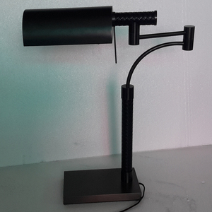 Hot bán đu cánh tay dẫn đầu giường đọc sách đèn bàn với màu đen kim loại Shade AC cung cấp điện - Product Image 2