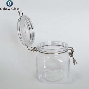 150ml 500ml <span class=keywords><strong>1000ml</strong></span> Vòng thủy tinh <span class=keywords><strong>container</strong></span> kilner kín lọ thủy tinh đặt Clip Top lọ với con dấu khóa Bìa - Product Image 2
