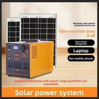 Système solaire domestique complet avec générateur PV intégré, station d'alimentation de secours extérieure, alimentation de secours pour le camping, personnalisable