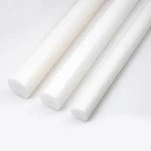 A buon mercato resistenza alle alte Temperature 3mm 100mm Pvc trasparente asta modellata in Ptfe vergine