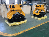 Compacteur de plaques hydraulique HMB HMB400 avec moteur, tasseuse vibrante à haute efficacité pour le sol
