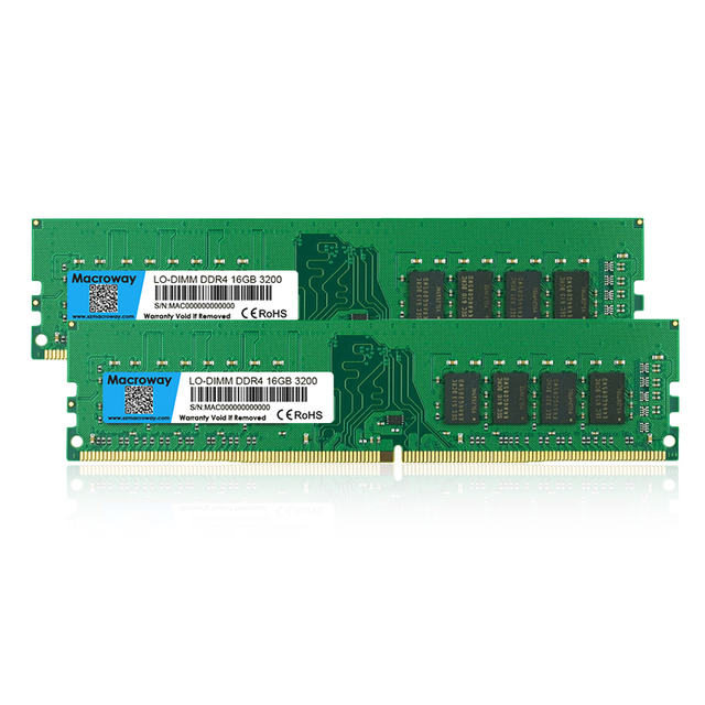 Memoria DDR4 RAM 8GB 4GB 16GB 32GB 2666MHz 3200MHz Desktop PC4-25600 1.2V 288 Pins DIMM for Desktop PC Memory