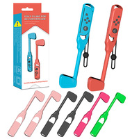 Manette de jeu Joy-Con pour Nintendo Switch et Mario, accessoires pour Clubs de Golf, 2/paquet