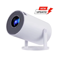 Mini projecteur Hy300 Pro+ 4K, résolution maximale, courte focale, cinéma maison, portable, Android 14, double WIFI6, 170 lumens