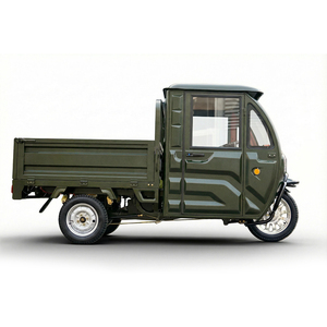 <span class=keywords><strong>Tricycle</strong></span> Électrique Cabine 3 Roues 2000W 3000W Robuste Semi-fermé pour le Transport de Marchandises Stock UE - Product Image 5