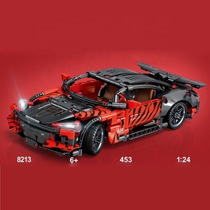 Technologie véhicule série 1:24 voiture de course modèle blocs de construction Supercar assembler retirer véhicule briques jouets pour enfants <span class=keywords><strong>gif</strong></span> - Product Image 4