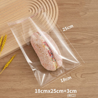Sacs OPP transparents pour biscuits, flocons de neige, gâteaux, aliments pour bébés, bonbons - Emballage individuel réutilisable auto-scellant