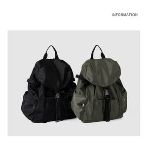 Korean Style Nylon Lightweight Versatile <b>Backpack</b> Women Large Capacity Multi Pocket High End Fashion Casual <b>Backpack</b> For Female - Product Image 3