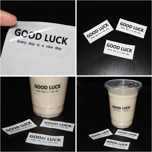 Waterdichte rechthoekige zelfklevende etiketten, digitaal printen van verpakkingslabels, gepersonaliseerde LOGO-etiketten, cadeaukaartjes - Product Image 5