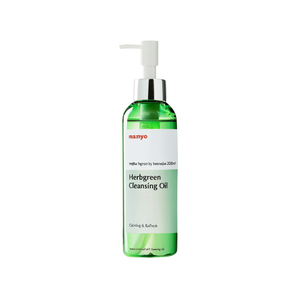 Huile nettoyante Manyo Herbgreen 200ml, apaisante et rafraîchissante, pour tous types de peaux - Product Image 2