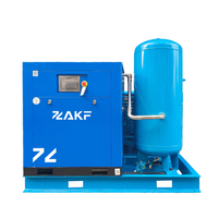 Compresor de Aire de Pistón de Tornillo Portátil ZAKF de Alta Presión (4.0Mpa, 8.0m³/min, 40bar) para Botellas PET y Tanques de Reserva