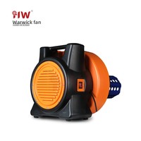 Château gonflable publicitaire autonome Warwick Fan certifié 1/15 HP, modèle commercial gonflable pour aire de jeux, type arche