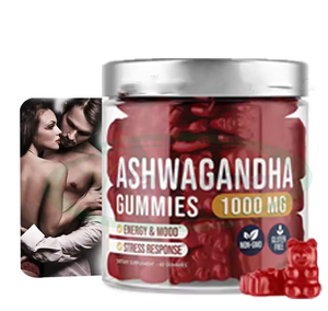 Suplemento de Extracto de Ashwagandha Vegano VitaSpring, Marca Privada, Sin Azúcar, Gomitas de Ashwagandha Orgánica del Himalaya - Product Image 1