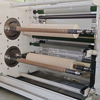Machine de découpe et de rembobinage à tourelle quatre axes entièrement automatique, haute efficacité, haute qualité, pour film, papier et ruban – Ventes flash