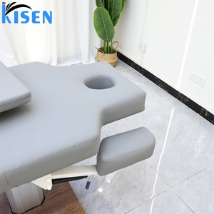 KISEN 4 Motor Electric Beauty Lash Clinic Salon Furniture <b>Full</b> <b>Set</b> Liege Massage Table Facial Spa <b>Bed</b> Luxury Beauty <b>Bed</b> with LED - Product Image 5