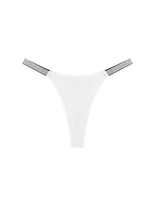 Tanga Sexy <span class=keywords><strong>de</strong></span> Cintura Baja con Diamantes <span class=keywords><strong>de</strong></span> Imitación y Brillo para Mujer, Estilo <span class=keywords><strong>Victoria</strong></span>'s <span class=keywords><strong>Secret</strong></span>, Tejido Acanalado - Product Image 3