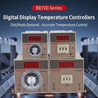 Termostato Digital TUOBANG 72/96VD OEM/ODM 72/96BD 110V/220V Universal 0-400 ℃   Controlador de Temperatura Industrial para Horno