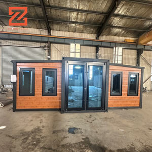 <span class=keywords><strong>Maison</strong></span> conteneur extensible de luxe 20 pieds Préfabriqué en acier mobile pour bureau et appartement en vente - Product Image 3