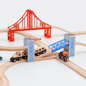 <span class=keywords><strong>Tren</strong></span> de Madera <span class=keywords><strong>Thomas</strong></span> Escala 1:5 con Accesorios de Vía a Granel, Puente y Escena, Juguetes Educativos - Product Image 4
