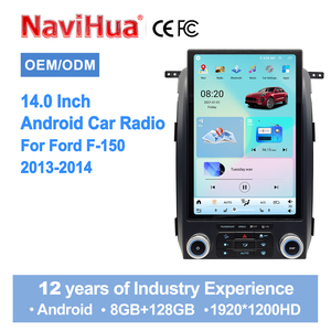Navihua for Ford F150 2013-2014 Car Upgrade 14 inch Android Car Radio Multimedia Carplay GPS DSP Auto Stereo Car DVD Player Unit - Product Image 1