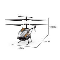 2.4G 4 canaux télécommande métal Drone volant hélicoptère avion jouet hélicoptère RC avec caméra WIFI pour adultes enfants
