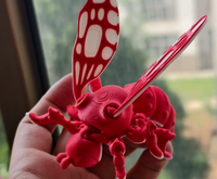 Modèle d'abeille articulé coloré imprimé en 3D, impression PLA, personnalisable et disponible pour l'achat en gros, modèle de haute précision