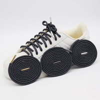 Cordon réfléchissant Weiou Laces 4,5 mm – Accessoire de chaussure unisexe tendance pour baskets – Vente en gros