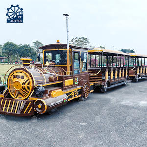 Tren Turístico de Gran Capacidad, a Batería, Diésel, para Atracciones Turísticas, sin Rieles - Product Image 1