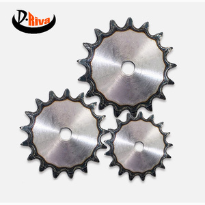 Piñón de cadena de fabricación personalizada, doble piñón pequeño, engranajes de acero metálico, diferencial, anillo interior, engranajes helicoidales y rectos - Product Image 1