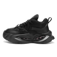 Chaussures pour hommes, nouvelle collection printemps, résistantes à l'usure, semelle épaisse, rehaussantes, sportives, tendance, haut de gamme, polyvalentes