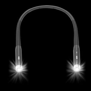 עיצוב מקצועי USB נטענת ייחודית LED צוואר תלוי אור קריאה מנורת ספר צוואר גמיש